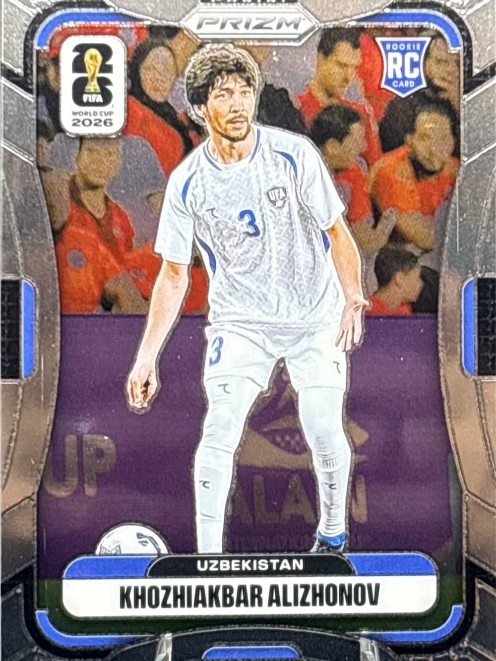 Panini Prizm Khozhiakbar Alizhonov Uzbekistan Soccer Rookie Card